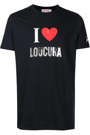 AMIR SLAMA Slogan-print cotton T-shirt
