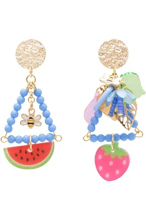 AMIR SLAMA Charm-detail drop earrings