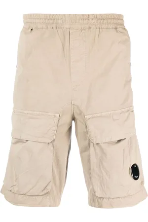 C.P. Company Logo-patch cargo shorts