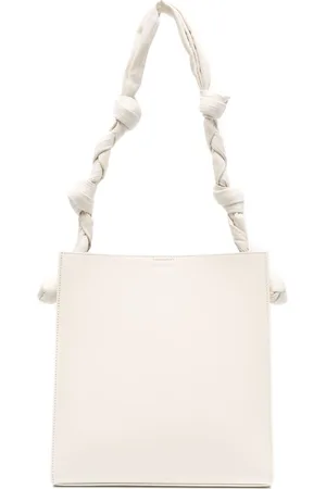 Jil Sander Tangle leather tote bag