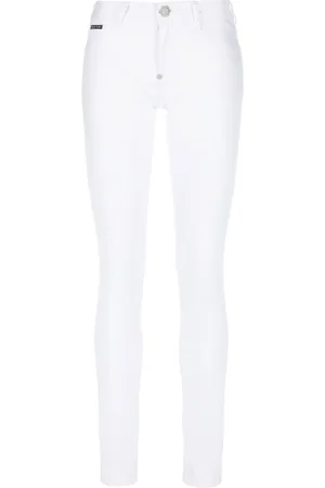 Philipp Plein High-rise skinny-cut jeans