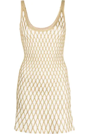 VALENTINO GARAVANI Scoop-neck sleeveless dress