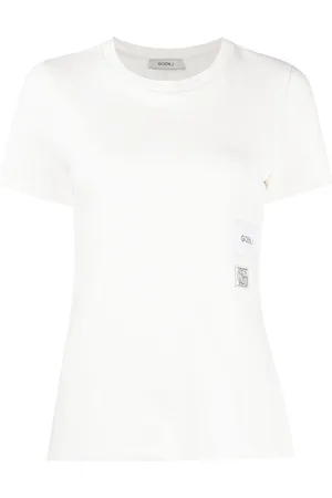 GOEN.J Logo-print cotton T-Shirt
