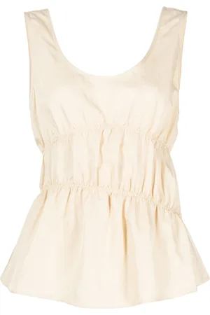 GOEN.J Ruched sleeveless top