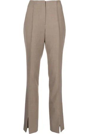 REJINA PYO Front-slit trousers