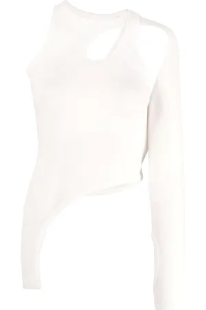 DION LEE Cut-out translucent top
