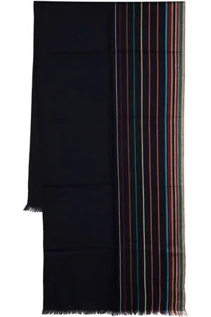 Paul Smith Wool-silk signature stripe scarf