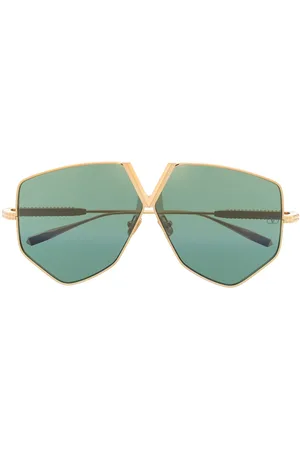 VALENTINO GARAVANI Geometric-frame tinted sunglasses