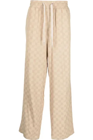 MISBHV Logo-print wide-leg trousers