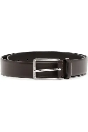 HUGO BOSS Buckle-fastening leather belt
