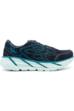 Hoka One One Flocked-logo low-top sneakers