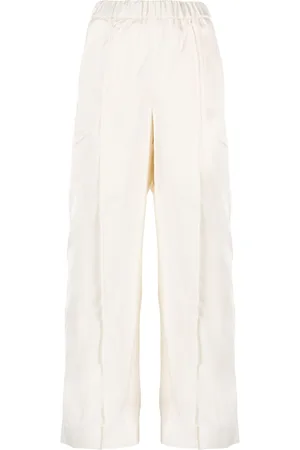 Jil Sander Elasticated-waist wide-leg trousers
