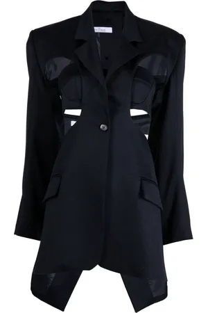 Rokh Cut-out single-breasted blazer