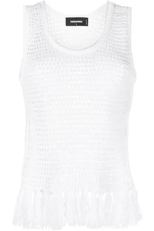 Dsquared2 Crochet-knit tank top
