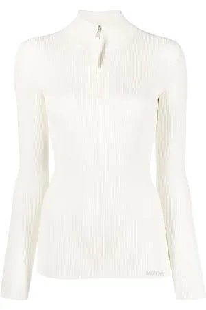 Moncler Long-sleeve ribbed jumper