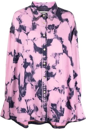 DARKPARK Acid-wash TENCEL™ shirt