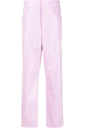GIUSEPPE DI MORABITO Crystal-embellishment trousers