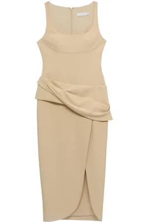 Simkhai Angeline draped stretch dress