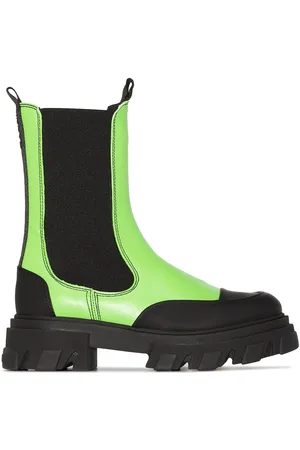 Ganni Chunky-sole ankle boots