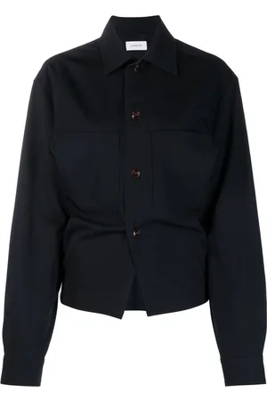 LEMAIRE Balloon-sleeve wool shirt