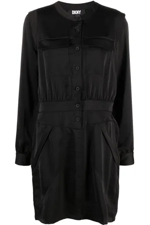 DKNY Pocket midi dress