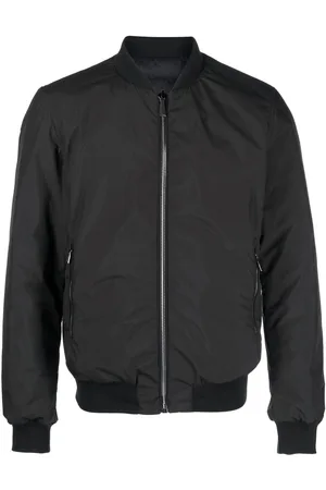 MOORER Zip-up bomber jacket