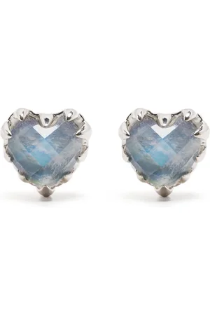 Stolen Girlfriends Club Love Claw moon stone earrings
