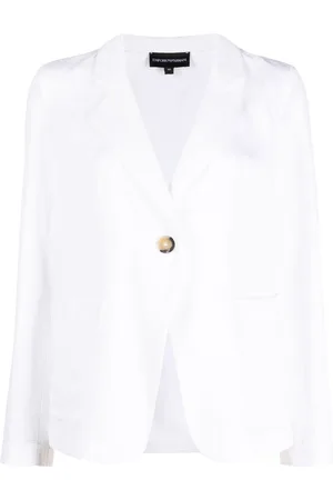 Emporio Armani Cut-out detail blazer