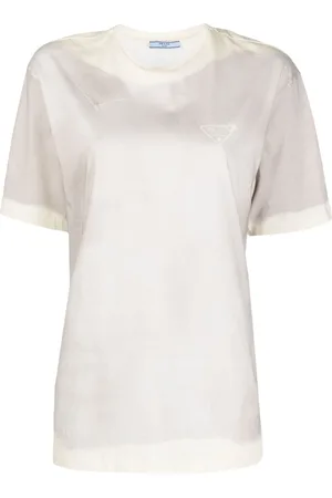Prada Round-neck short-sleeve top
