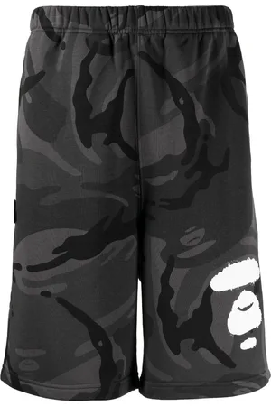 A Bathing Ape Camouflage-print bermuda shorts