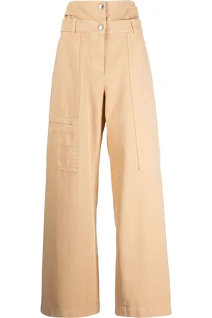SYSTEM Layered-waist tapered trousers