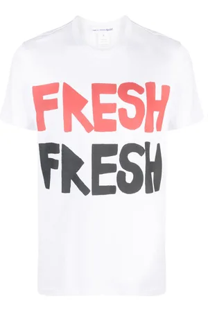 Comme des Garçons Brett Westfall-print T-shirt