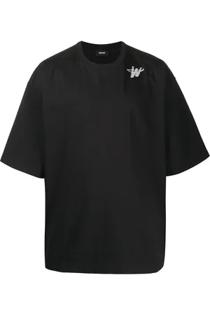 We11 Done Logo-print oversized T-shirt
