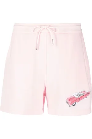 Thom Browne Car-embroidered piqué shorts