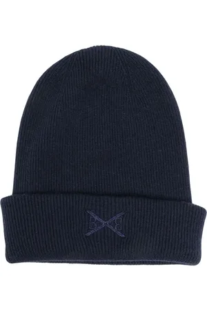 Barrie Embroidered-logo knit beanie