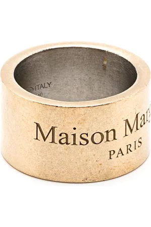Maison Margiela Logo-engraved ring