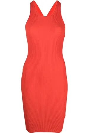 Iceberg Cut-out ribbed-knit dress