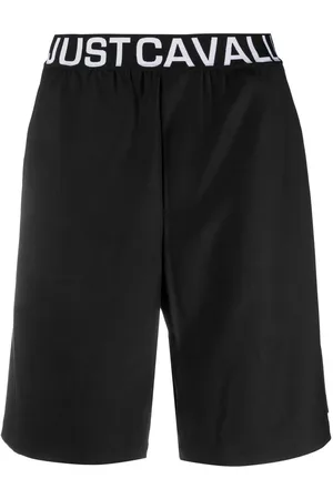 Roberto Cavalli Logo-print shorts