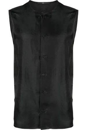 SAPIO Sleeveless satin shirt
