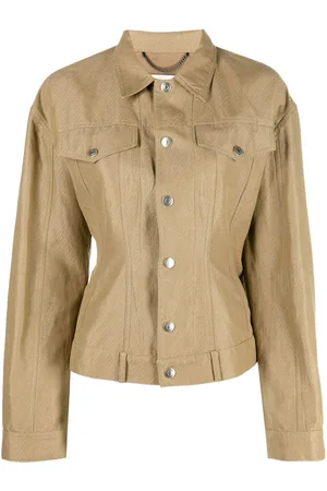 Stella McCartney Fitted-waist button-up jacket