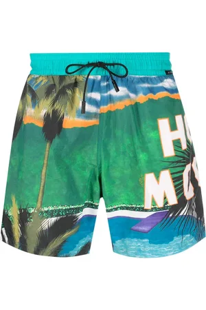 Etro Landscape-print swim shorts