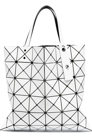 Issey Miyake Geometric-design tote bag