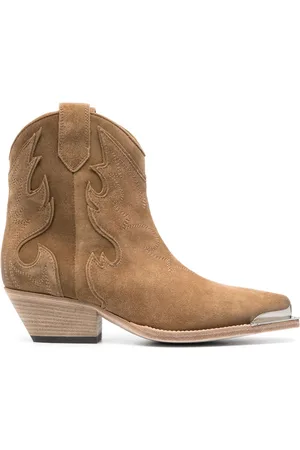 vic matiè Ženy Kovbojské - Leather cowboy boots