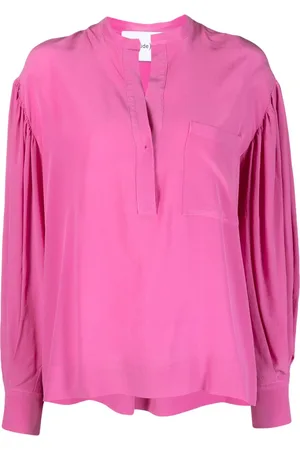NUDE Long-sleeve silk blouse