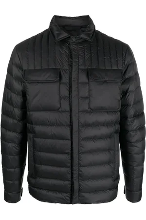 Kiton Padded quilted shirt jacket