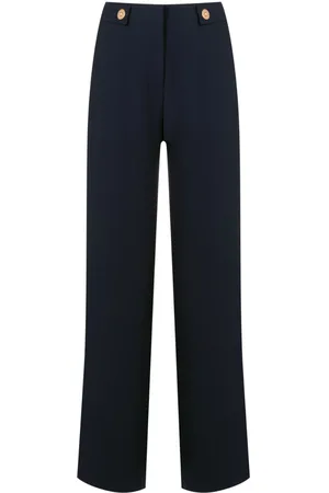 Giorgio Armani High-rise straight-leg trousers