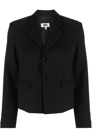 Maison Margiela Striped single-breasted blazer