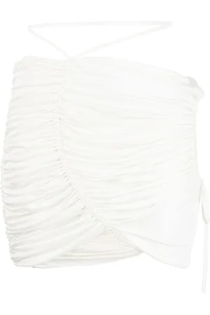 ANDREADAMO Gathered-detail mini skirt