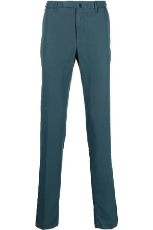 Incotex Straight-leg linen-cotton chinos