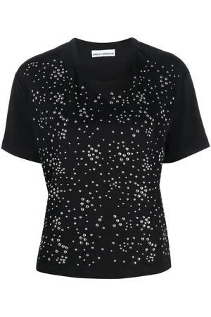 Paco rabanne Studded short-sleeved T-shirt